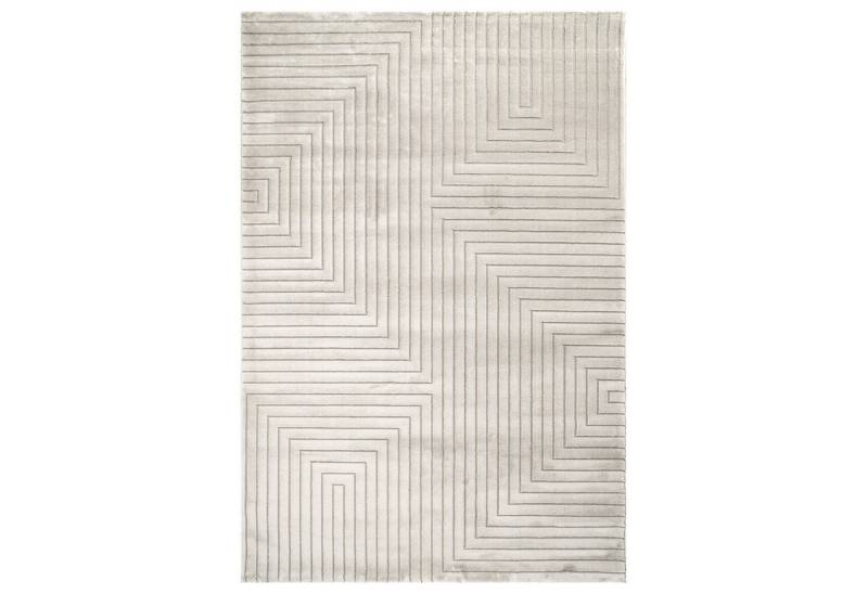 Carpetilla Teppich Teppich Elegance 9500, Rechteckig, Plegeleicht 3d muster von Carpetilla