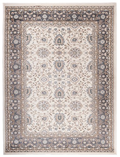 Carpeto Orientteppich Teppich Beige 160 x 220 cm Ornamente Klassisch Muster - Wohnzimmer Schlafzimmer Esszimmer von Carpeto Rugs