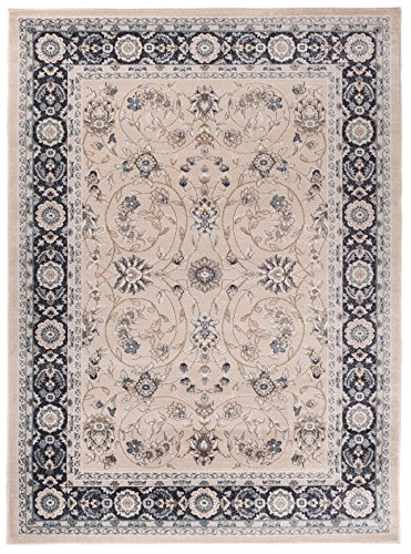 Carpeto Orientteppich Teppich Beige 200 x 300 cm Ornamente Klassisch Muster - Wohnzimmer Schlafzimmer Esszimmer von Carpeto Rugs