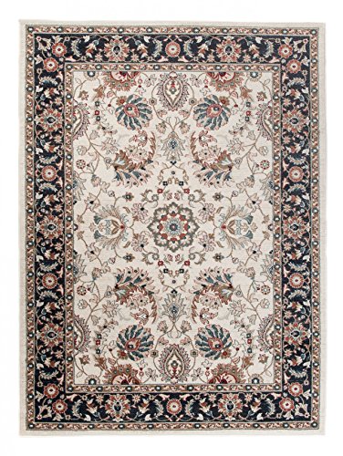 Carpeto Orientteppich Teppich Creme 250 x 350 cm Ornamente Muster Emirat Kollektion von Carpeto Rugs