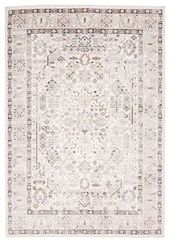 Carpeto Rugs Ethno Vintage Teppich - Kurzflor - Weich Teppich für Wohnzimmer, Schlafzimmer, Esszimmer - ÖKO-TEX Wohnzimmerteppich - Teppiche - Creme - 240 x 330 cm von Carpeto Rugs