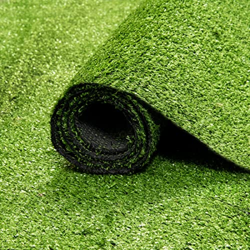 Carpeto Rugs Kunstrasen Rasenteppich für Garten Balkone Terrassen Wintergärten - Höhe: 7 mm Meterware Wasserdurchlässig 200 x 450 cm Grün von Carpeto Rugs