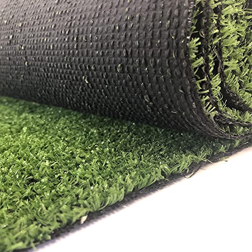 Carpeto Rugs Kunstrasen Rasenteppich für Garten Balkone Terrassen Wintergärten - Höhe: 7 mm Meterware Wasserdurchlässig 250 x 120 cm Grün von Carpeto Rugs