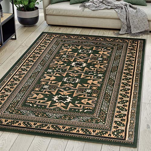 Carpeto Rugs Teppich Orientalisch Grün Klassisch Muster Kurzflor Öko-Tex Wohnzimmer 200 x 300 cm Carpeto Rugs Teppich Orientalisch Grün Klassisch Muster Kurzflor Öko-Tex Wohnzimmer 200 x 300 cm von Carpeto Rugs