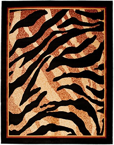 Carpeto Tierfell Teppich Braun 160 x 230 cm Afrika Muster Kurzflor Verona Kollektion Carpeto Tierfell Teppich Braun 160 x 230 cm Afrika Muster Kurzflor Verona Kollektion von Carpeto Rugs