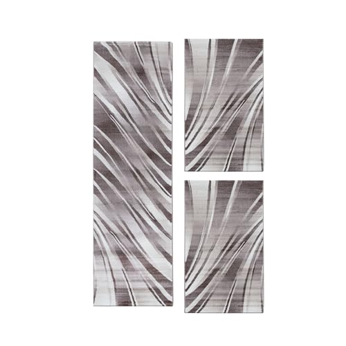 Carpetsale24 Bettumrandung Schlafzimmer 3 teilig Kurzflor Teppich Braun Bettvorleger Schlafzimmer Bettset: 2 St. 80x150 cm | 1 St. 80x300 cm - Flauschiger Teppich Läuferset Weich Moderne Design Carpetsale24 Bettumrandung Schlafzimmer 3 teilig Kurzflor Teppich Braun Bettvorleger Schlafzimmer Bettset: 2 St. 80x150 cm | 1 St. 80x300 cm - Flauschiger Teppich Läuferset Weich Moderne Design von Carpetsale24