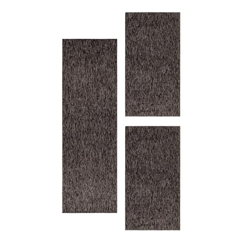 Carpetsale24 Bettumrandung Schlafzimmer 3 teilig Moderne Kurzflor Teppich Braun Bettvorleger Schlafzimmer Bettset: 2 St. 60x100 cm | 1 St. 80x150 cm - Schlingen Teppich Läufer Set Carpetsale24 Bettumrandung Schlafzimmer 3 teilig Moderne Kurzflor Teppich Braun Bettvorleger Schlafzimmer Bettset: 2 St. 60x100 cm | 1 St. 80x150 cm - Schlingen Teppich Läufer Set von Carpetsale24