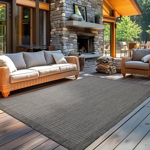 Carpetsale24 In- & Outdoor Teppich Wetterfest 120 x 170 cm Einfarbig Schwarz - Waschbar, Wasserfest, Pflegeleicht und Flachgewebe - Ideal für Balkon, Garten, Terrasse und als Küchenteppich Carpetsale24 In- & Outdoor Teppich Wetterfest 120 x 170 cm Einfarbig Schwarz - Waschbar, Wasserfest, Pflegeleicht und Flachgewebe - Ideal für Balkon, Garten, Terrasse und als Küchenteppich von Carpetsale24