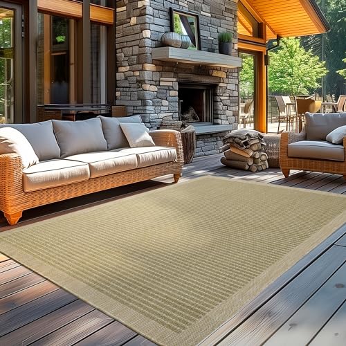 Carpetsale24 In- & Outdoor Teppich Wetterfest 80 x 250 cm Läufer Grün - Flur Waschbar, Wasserfest, Pflegeleicht und Flachgewebe - Ideal für Balkon, Garten, Terrasse und als Küchenläufer Carpetsale24 In- & Outdoor Teppich Wetterfest 80 x 250 cm Läufer Grün - Flur Waschbar, Wasserfest, Pflegeleicht und Flachgewebe - Ideal für Balkon, Garten, Terrasse und als Küchenläufer von Carpetsale24