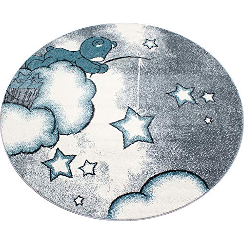 Carpetsale24 Runder Kinderteppich Bärenmotiv Ø160 cm – Großer Spielteppich für Jungen – Hautsympathisch & Kindlich Carpetsale24 Runder Kinderteppich Bärenmotiv Ø160 cm – Großer Spielteppich für Jungen – Hautsympathisch & Kindlich von Carpetsale24