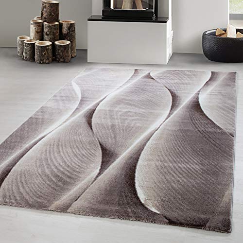 Carpetsale24 Teppich Wohnzimmer Moderne Ombre Design Braun - Beige - Creme 80 x 300 cm - Kurzflor Teppich Schlafzimmer Pflegeleicht Weich - Flauschiger Teppich Waschbar Esszimmer Küche Läufer Flur Carpetsale24 Teppich Wohnzimmer Moderne Ombre Design Braun - Beige - Creme 80 x 300 cm - Kurzflor Teppich Schlafzimmer Pflegeleicht Weich - Flauschiger Teppich Waschbar Esszimmer Küche Läufer Flur von Carpetsale24