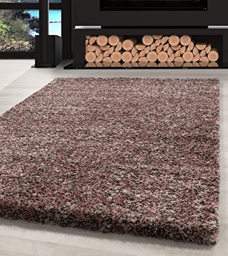 Carpettex Hochflor Teppich Wohnzimmer Shaggy Flokati Teppich Modern Meliert Design 80 x 250 cm Flur Teppich Läufer Rosa - Teppich Bettvorleger Schlafzimmer Weich Flauschig Waschbar Küchenläufer Carpettex Hochflor Teppich Wohnzimmer Shaggy Flokati Teppich Modern Meliert Design 80 x 250 cm Flur Teppich Läufer Rosa - Teppich Bettvorleger Schlafzimmer Weich Flauschig Waschbar Küchenläufer von Carpettex Teppich