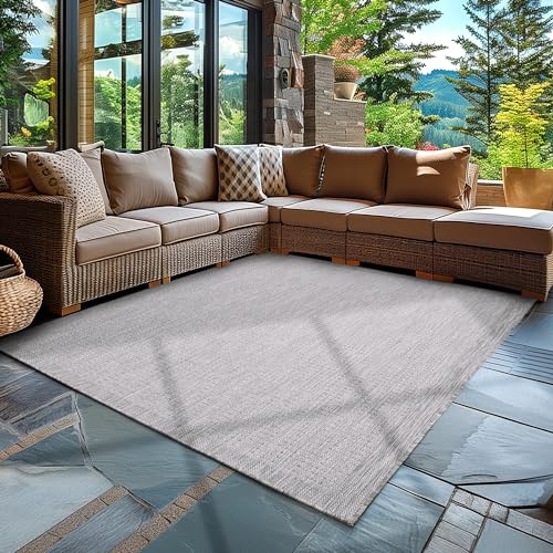 Carpettex In & Outdoor Teppich Wetterfest 80 x 150 cm Grau- Sisal Optik Balkon Teppich Waschbar, Wasserfest und Flachgewebe - Ideal als Teppich für Flur, Terrasse, Küchenläufer, Garten und Camping Carpettex In & Outdoor Teppich Wetterfest 80 x 150 cm Grau- Sisal Optik Balkon Teppich Waschbar, Wasserfest und Flachgewebe - Ideal als Teppich für Flur, Terrasse, Küchenläufer, Garten und Camping von Carpettex Teppich