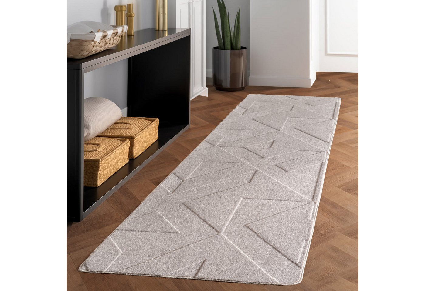 Carpettex Designteppich Unicolor - Einfarbig, Rechteckig, Höhe: 12 mm, Kurzflorteppich Skandinavische Design Anti-Rutsch Rückseite Waschbar Carpettex Designteppich Unicolor - Einfarbig, Rechteckig, Höhe: 12 mm, Kurzflorteppich Skandinavische Design Anti-Rutsch Rückseite Waschbar von Carpettex