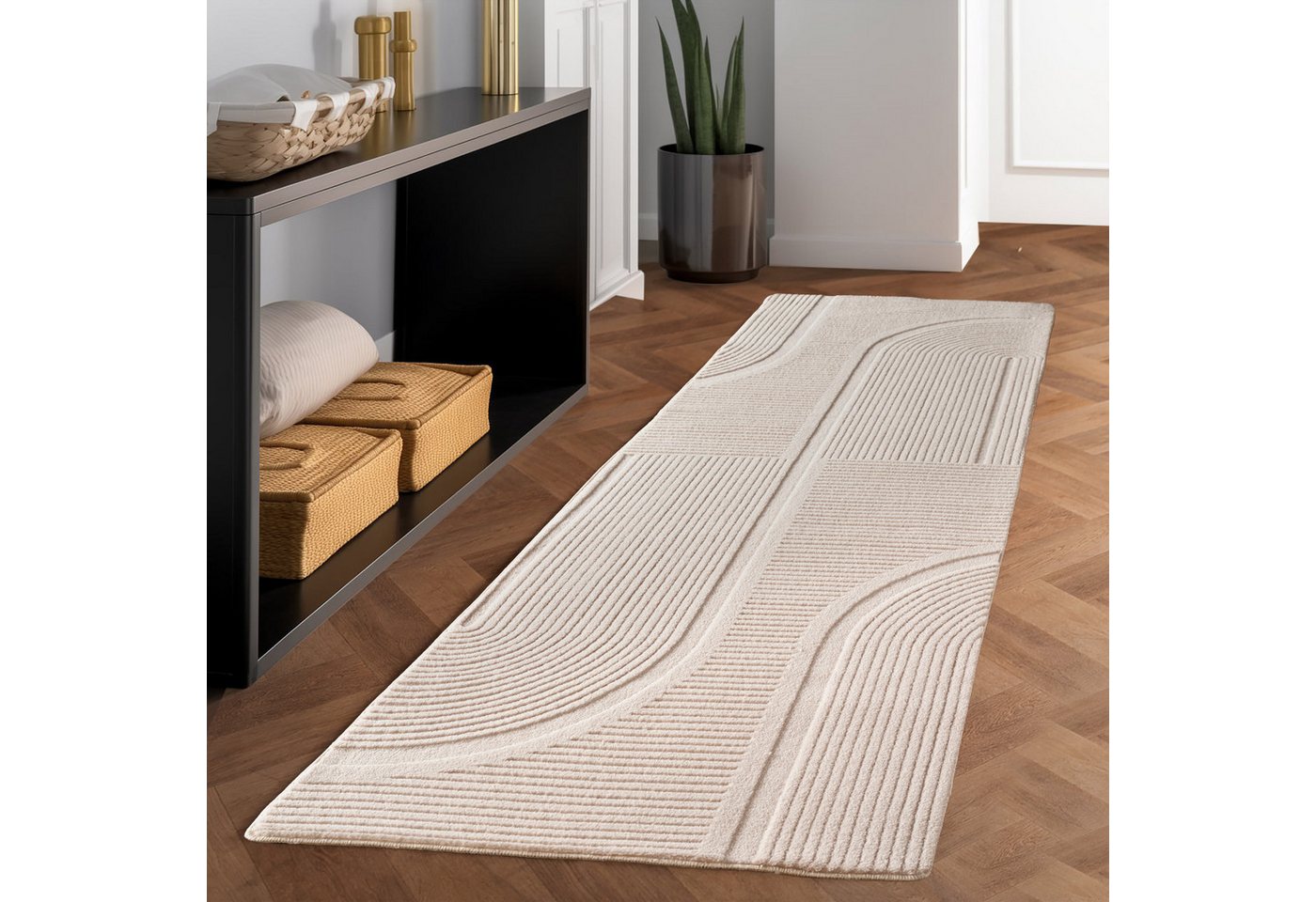 Carpettex Designteppich Unicolor - Einfarbig, Rechteckig, Höhe: 12 mm, Kurzflorteppich Skandinavische Design Anti-Rutsch Rückseite Waschbar Carpettex Designteppich Unicolor - Einfarbig, Rechteckig, Höhe: 12 mm, Kurzflorteppich Skandinavische Design Anti-Rutsch Rückseite Waschbar von Carpettex