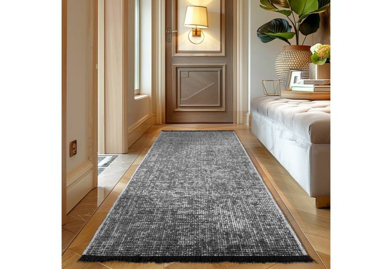 Carpettex Veloursteppich Boho Design, Läufer, Höhe: 7 mm, Baumwolle, Waschbarer Teppich, Boho-Stil, Wohnzimmer, Schlafzimmer Carpettex Veloursteppich Boho Design, Läufer, Höhe: 7 mm, Baumwolle, Waschbarer Teppich, Boho-Stil, Wohnzimmer, Schlafzimmer von Carpettex