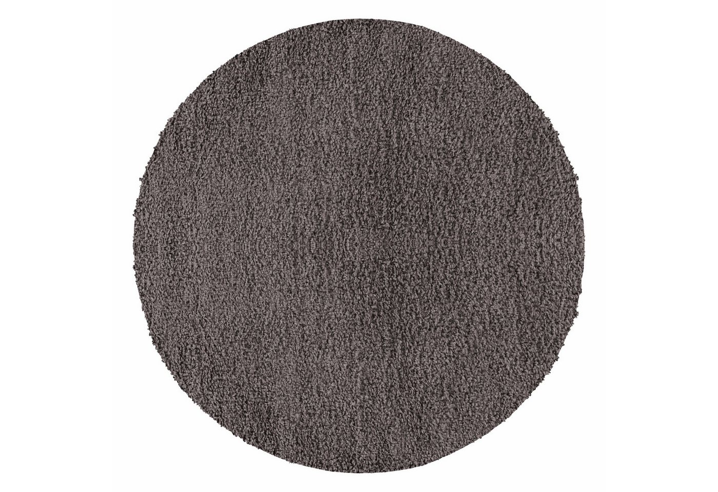 Hochflor-Teppich Unicolor - Einfarbig, Carpettex, Rund, Höhe: 30 mm, Einfarbig Runder Teppich Wohnzimmer Shaggy versch. farben und größen von Carpettex