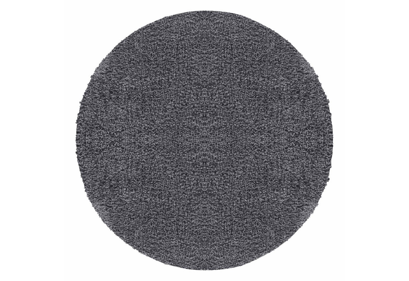 Hochflor-Teppich Unicolor - Einfarbig, Carpettex, Rund, Höhe: 30 mm, Modern Kurzflor Teppich Wohnzimmer Abstrakt Design Rosa Pflegeleicht von Carpettex
