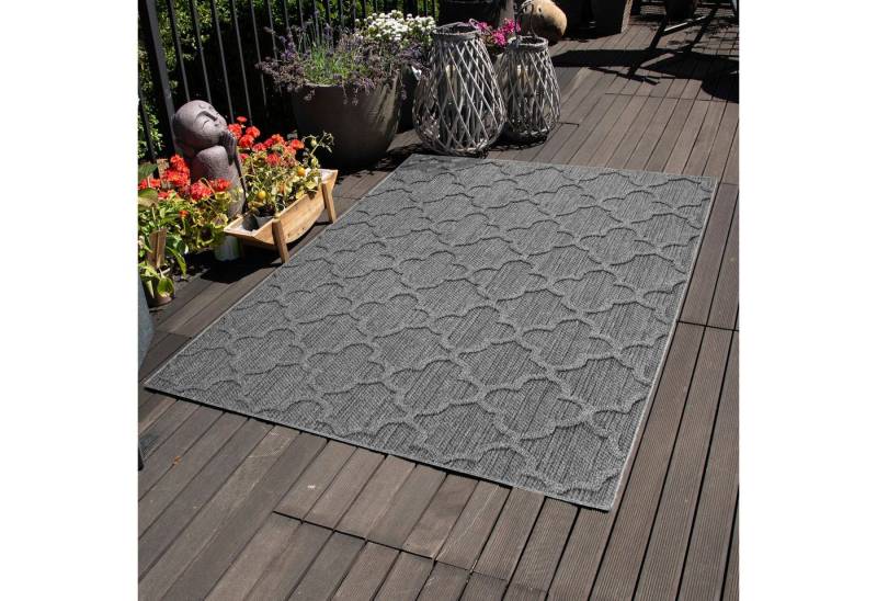 Carpettex Outdoorteppich Skandinavisches Design, Läufer, Höhe: 8 mm, In& Outdoor Teppich Skandinavisch Design für Küchen Balkon Terrasse von Carpettex