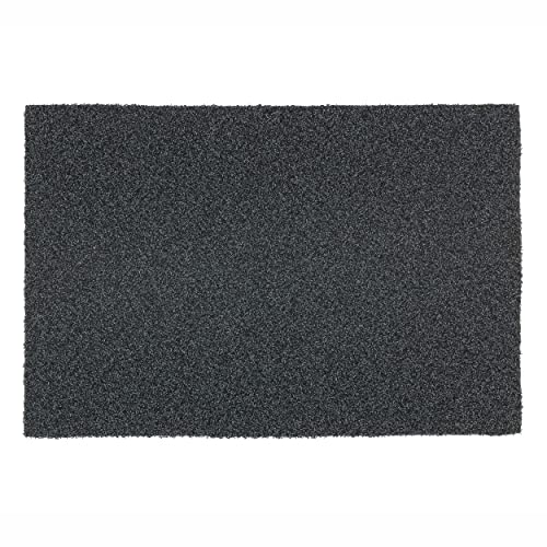 Carpido Fußmatte Außen - 40 x 60 cm Anthrazit - 0,8 cm hohe Schmutzfangmatte rutschfest - Türmatte mit Rauen Borsten zum reinigen - Für Jede Witterung Carpido Fußmatte Außen - 40 x 60 cm Anthrazit - 0,8 cm hohe Schmutzfangmatte rutschfest - Türmatte mit Rauen Borsten zum reinigen - Für Jede Witterung von Carpido