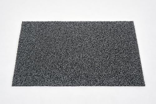 Carpido Fußmatte Außen - 40 x 60 cm Anthrazit - 0,8 cm hohe Schmutzfangmatte rutschfest - Türmatte mit Rauen Borsten zum reinigen - Für Jede Witterung Carpido Fußmatte Außen - 40 x 60 cm Anthrazit - 0,8 cm hohe Schmutzfangmatte rutschfest - Türmatte mit Rauen Borsten zum reinigen - Für Jede Witterung von Carpido
