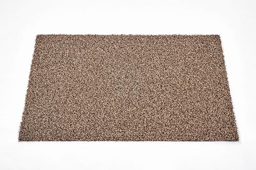 Carpido Schmutzfangmatte rutschfest beige 120x180 cm – Sauberlaufmatte robust & pflegeleicht – Fußmatte innen schmutzabweisend Eingangsmatte Teppich von Carpido