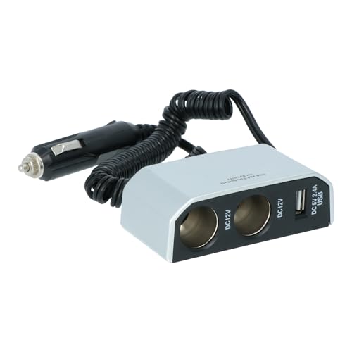 Carpoint 2-Fach Ladegerät 2x12V 1xUSB-A 2.4A Carpoint 2-Fach Ladegerät 2x12V 1xUSB-A 2.4A von Carpoint