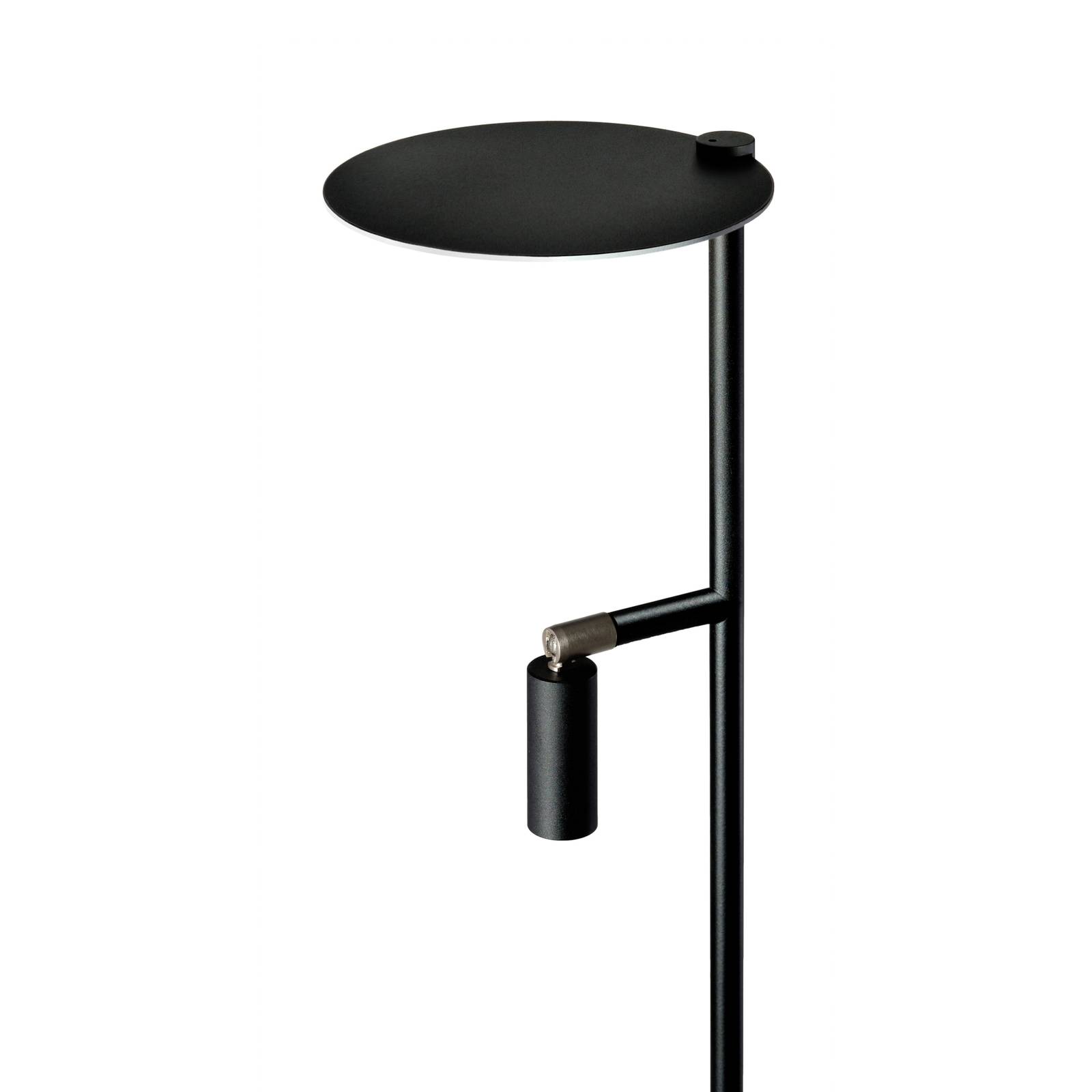 LED-Tischlampe Kelly, Spot justierbar black/nickel von Carpyen