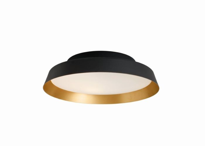 Carpyen Led Deckenleuchte Lampe Boop! ø37cm Schwarz/Gold Wohnraumleuchte B-Ware von Carpyen