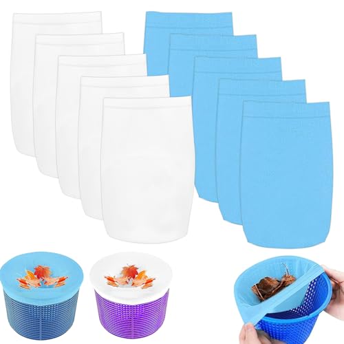 10 Pcs Skimmer Socke Pool Skimmer Socken Skimmer Socken Netz FüR Skimmer Filtersocken Skimmer Skimmer Filter Skimmersocke Skimmernetz Skimmer Netz Skimmer Socke Pool Skimmer Socken Skimmer Socken von Carreneu