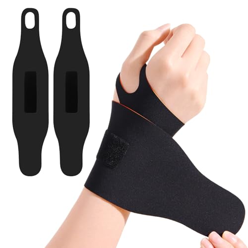 2 Pcs Bandage Handgelenk Handbandage HandgelenkstüTze Handbandage Handgelenk Handgelenk Bandage Handgelenk Bandagen Handgelenkbandage Wrist Support Bandage Handgelenk Handbandage HandgelenkstüTze von Carreneu