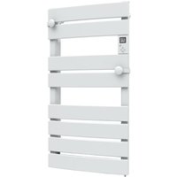 Carrera - Handtuchheizkörper flache lamellen Weiß - 600 w - Weiß - Blanc von Carrera