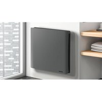 Carrera - Inertia Heizkörper Stone + Film 1000W Grau Schwarz - Schwarz von Carrera