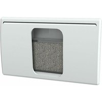 Carrera - Keramik-Trägheitsheizkörper 1500 w – Horizontal und Bombe – Weiß von Carrera