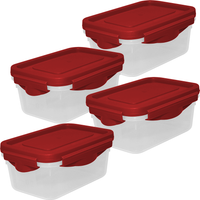 Premium Frischhaltedosen - 4er-Set von Carretta