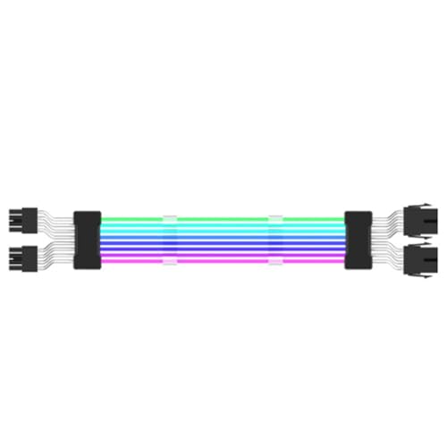 Carriere ARGB-Netzteil-Verlängerungskabel 2X8Pin-Kabel Motherboard RGB-Verlängerungskabel für Computer von Carriere