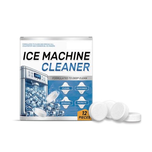 Carroterr 1/2/5 Bag Ice Machine Cleaner Efficient Descaling Remove Odor Extend Ice Cleaner Life Fresh Odor-Free Service Make von Carroterr