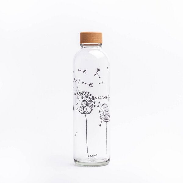 Carry Bottles Glastrinkflasche 0.7l verschiedene Designs von Carry Bottles