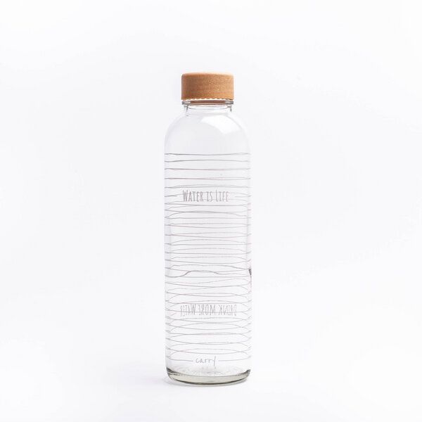 Carry Bottles Glastrinkflasche 0.7l verschiedene Designs von Carry Bottles