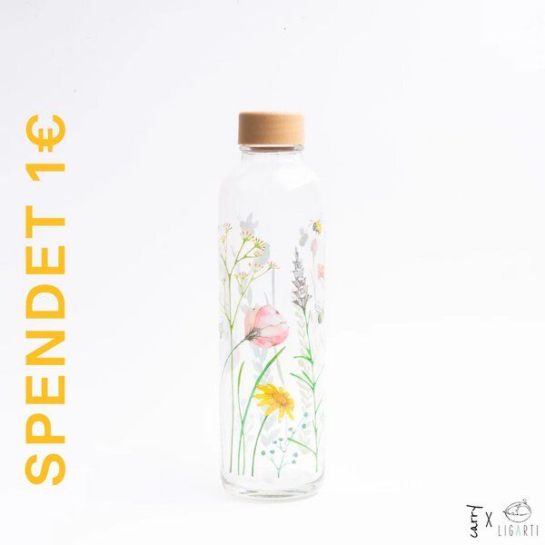 Carry Bottles Glastrinkflasche 0.7l verschiedene Designs von Carry Bottles
