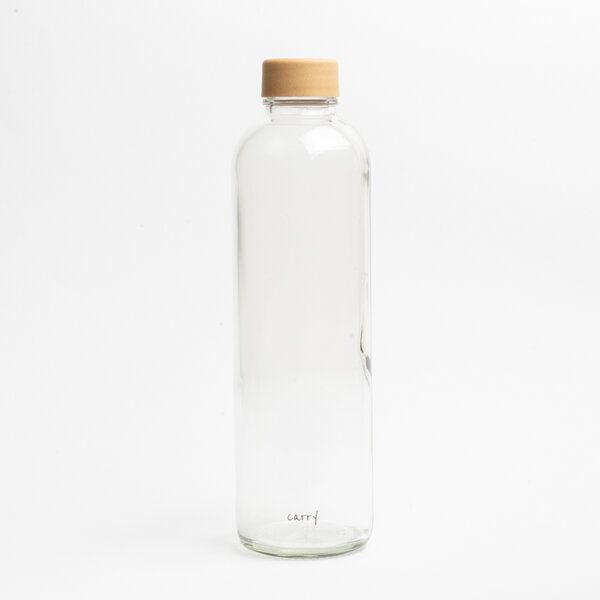 Carry Bottles Glastrinkflasche 1.0l verschiedene Designs von Carry Bottles