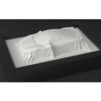 Kunst 3D-Rahmen Ferrari 458 Italia von CarsSecret3D