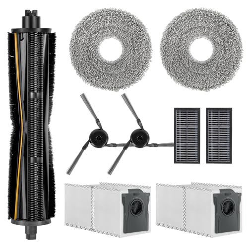 Zubehör für Dreame X40 Ultra Complete/ X40 Ultra/ X40 Master/ L40 Ultra/Mova P50 Pro Ultra,1*TriCut Bürste, 2*Mopp Wischpad, 2* Staubbeutel, 2*Filter, 2*Seitenbürsten, Saugroboter Ersatzteile Zubehör Zubehör für Dreame X40 Ultra Complete/ X40 Ultra/ X40 Master/ L40 Ultra/Mova P50 Pro Ultra,1*TriCut Bürste, 2*Mopp Wischpad, 2* Staubbeutel, 2*Filter, 2*Seitenbürsten, Saugroboter Ersatzteile Zubehör von Carseatty