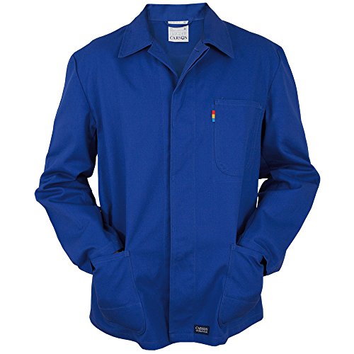 Carson Classic Workwear Arbeitsjacke aus reiner Baumwolle, 1 Stück, 46, royal, KTH709J.A von Carson Classic Workwear