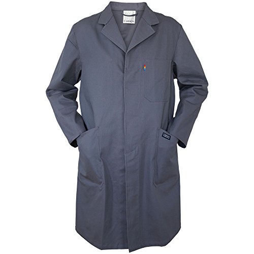 Carson Classic Workwear Carson Arbeitsmantel aus Reiner Baumwolle, 1 Stück, 52, grau, KTH741,GR Carson Classic Workwear Carson Arbeitsmantel aus Reiner Baumwolle, 1 Stück, 52, grau, KTH741,GR von Carson Classic Workwear