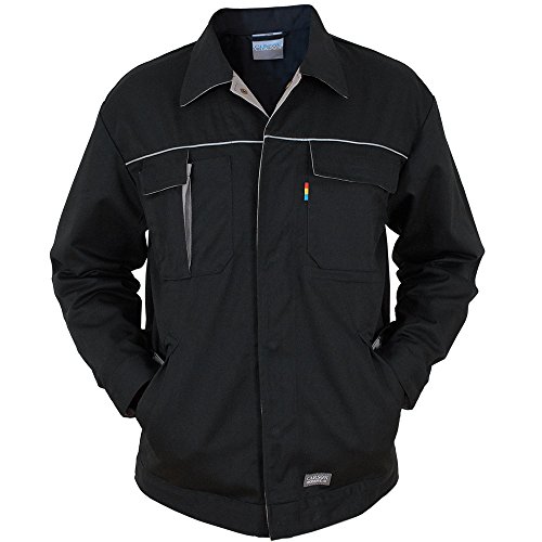 Carson Contrast Arbeitsjacke, 1 Stück, 42, schwarz/Grau, CC710.SG von Carson Contrast