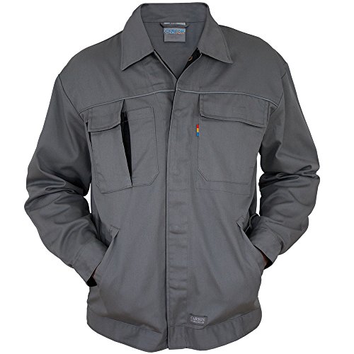 Carson Contrast Arbeitsjacke, 1 Stück, 56, Grau/schwarz, CC710.GS von Carson Contrast