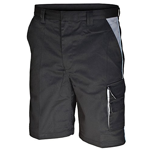 Carson Contrast Arbeitsshorts, 1 Stück, 42, schwarz/grau, CC709S.SG von Carson Contrast