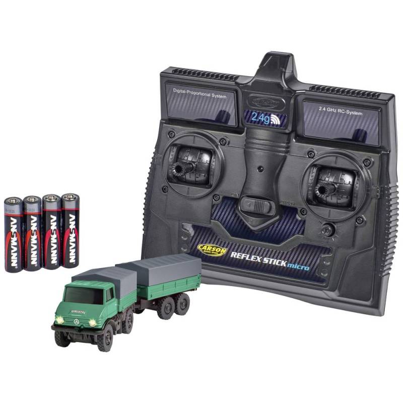 B-Ware Carson Modellsport 500504165 Mb Unimog Forst Mit Hänger 1:87 Rc Siehe Text B-Ware Carson Modellsport 500504165 Mb Unimog Forst Mit Hänger 1:87 Rc Siehe Text von Carson Modellsport