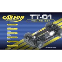 Carson Modellsport 908123 Ersatzteil TT-01(E) Tuning-Set von Carson Modellsport